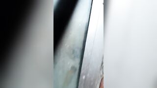Caught into the shower