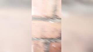 Caught into the shower