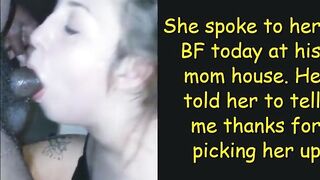 Feeding her habit