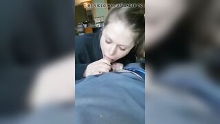 You didn't ask if you could cum inside my mouth