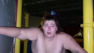 bbw getting pounded at the outdoor park