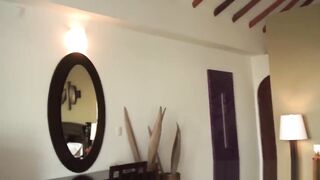 Big Boobed blonde Allie loves to boned on vacation