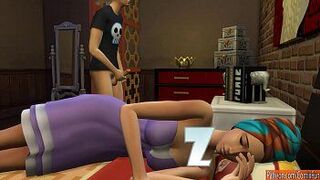 Brother Fucks Sleeping 18 Year Old Sister - Family Sex Taboo -