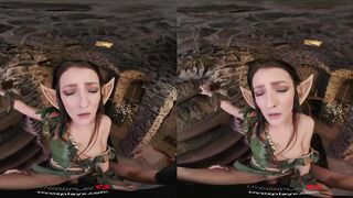 Night Elf Katy Rose Getting Her Booty Nailed Inside WOW Parody
