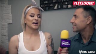 LETSDOEIT - #Dana Jayn - Big Titted German Blondie Takes It
