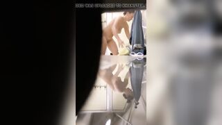 19 Year Old changing at the swimming pool three