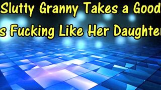 Nobody Takes a Double Penetration from BBC Like Old Lady
