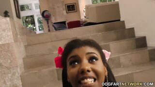 African Daizy Cooper Does Anal For Job