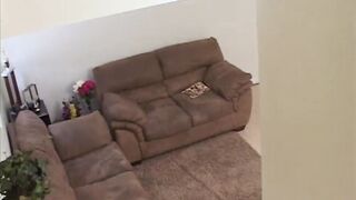 Ebony 19 year old gets abused & face boned by her step