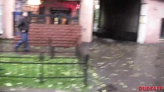 Russian agent can find a chick for nailed even on a rainy day