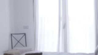 Stepbrother puts some fingering inside Monica Browns tight young vagina
