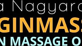 Innocent Bombshell beauty first massaged by a cunt with mouth