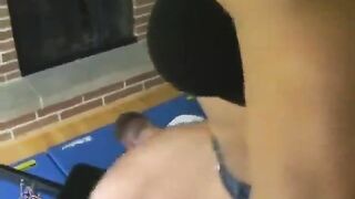 Muscle mother punish guys