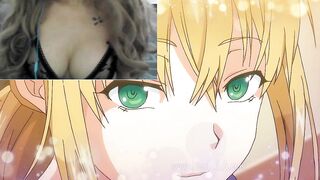 Green eyes 18 yo fucking rough - Animated