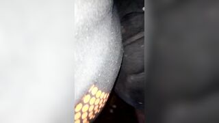 I banged my gf through her thighs with her leggings