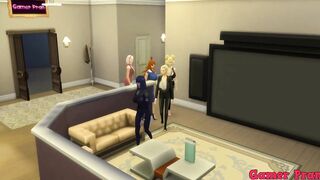 Naruto Cap one Boruto enters Sakura's room to talk and