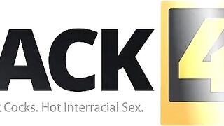 BLACK4K. Lassie cant believe her birthday present inside ebony gentleman
