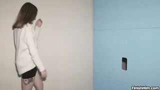 European GloryHole with Amanda Clarke!