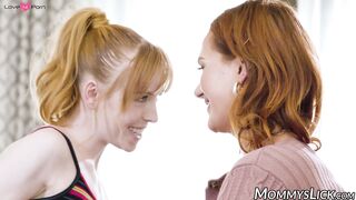 Tiny stepdaughter Madi Collins is RIMMED by stepmom Siri Dahl