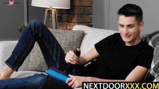 NextDoorXXX.com - Trevor Harris' stepfather pounds his twink hole
