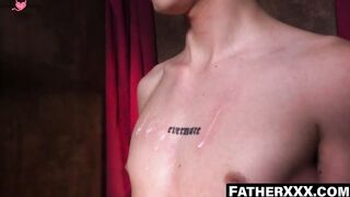 FatherXXX.com - Sacred bareback session with holy candle play