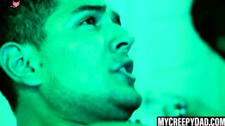 MyCreepyDad.com - DILF seduces stepson in shower on a hot summer day