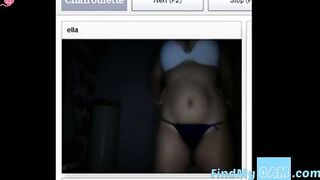 Busty British Girl on Chatroulette
