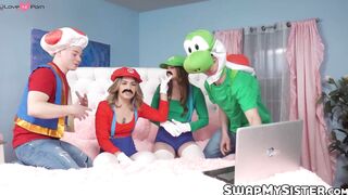 Teens Chanel Camryn and Mazy Myers crave to have more streaming views so their stepbr