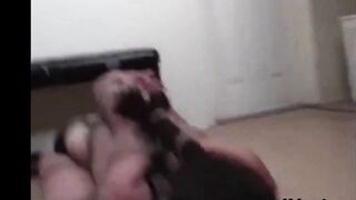 package made from slut Megan (bondage BDSM)