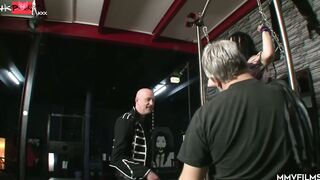 Goddess sub gets body punished