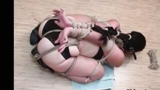 package made from slut Megan (bondage BDSM)
