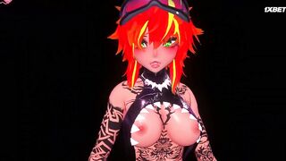Explorando VrChat Mundos MMD 1 серия