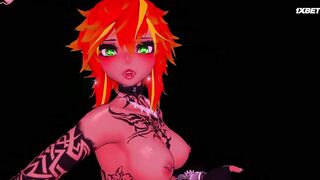 Explorando VrChat Mundos MMD 1 серия