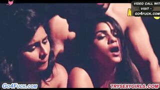 Girlfriend Ne Hot Friend Ke Sath Boyfriend Ko Share Kiya Threesome Sex
