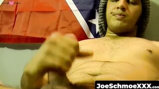 JoeSchmoeXXX.com - The dude is about to earn some money by jacking it off