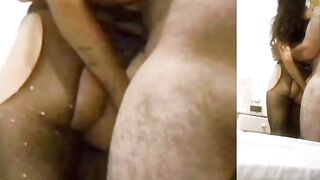 Camara oculta real para la escort Agatha de botitas se mensajea con su marido