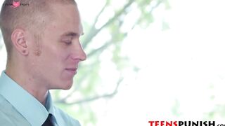 Hot Shane Blair loses a banned search and angry owner fucks her for it