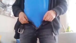 68-Year-Old German Daddy Strips and Cums for You