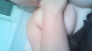 Big-Titted BBW Brazilian Masturbates on Webcam