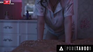 VIRGIN TABOO Vulgar Pure 19 Yo Penelope Kay Seduces Pervert Priest To Screwed Her Booty