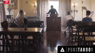VIRGIN TABOO Vulgar Pure 19 Yo Penelope Kay Seduces Pervert Priest To Screwed Her Booty