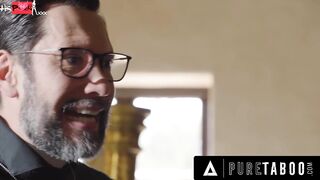 VIRGIN TABOO Vulgar Pure 19 Yo Penelope Kay Seduces Pervert Priest To Screwed Her Booty