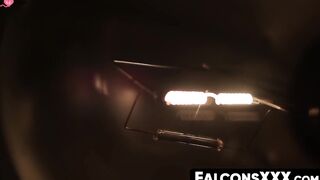 FalconsXXX.com - Horny muscular hunks sucking another man's huge hard dick in a group