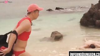 InfernoDungeon.com - Jock lifeguard Brian Bonds enjoys hardcore fisting