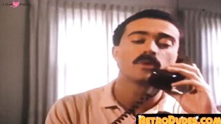 RetroDudes.com - Mustache stud passionately drills lover's tight raw hole