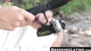 BreedingLatino.com - Two Latinos and a white guy in bareback threesome fucking