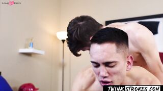 TwinkStrokes.com - Submissive twink enjoys Dick up his tight butthole hard