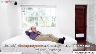 blake blossom his wife isn t home he rips her leggings and fucks her
