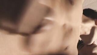 Naughty twinks jerking off and sucking cock in hardcore orgy
