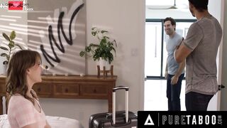 INNOCENT TABOO Creepy Pervert Teacher Keeps Showing Up Whenever Melody Marks & Her Bf Have Sex